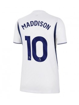 Ženski Nogometna dresi replika Tottenham Hotspur James Maddison #10 Domači 2026-27 Kratek rokav Ženski Nogometna dresi replika Tottenham Hotspur James Maddison #10 Domači 2026-27 Kratek rokav